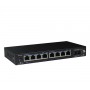 8 PORT POE 125 W Gigabit UPLINK SWITCH