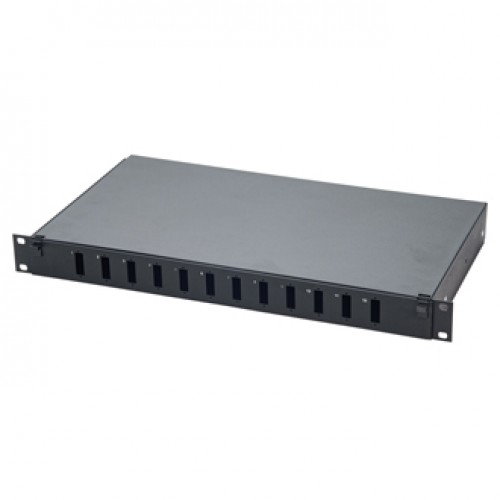 1U 19&quot; RAYLI FİBER PATCH PANEL ST SOKET