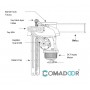 ComaDoor CMD B6 6 Metre Kollu Hızlı Dc Bariyer
