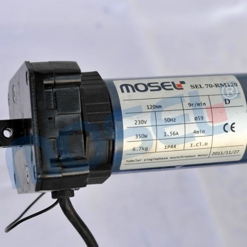 MOSEL SEL-40 6Nm 28Rpm TYP Motor Stor Perde Motoru